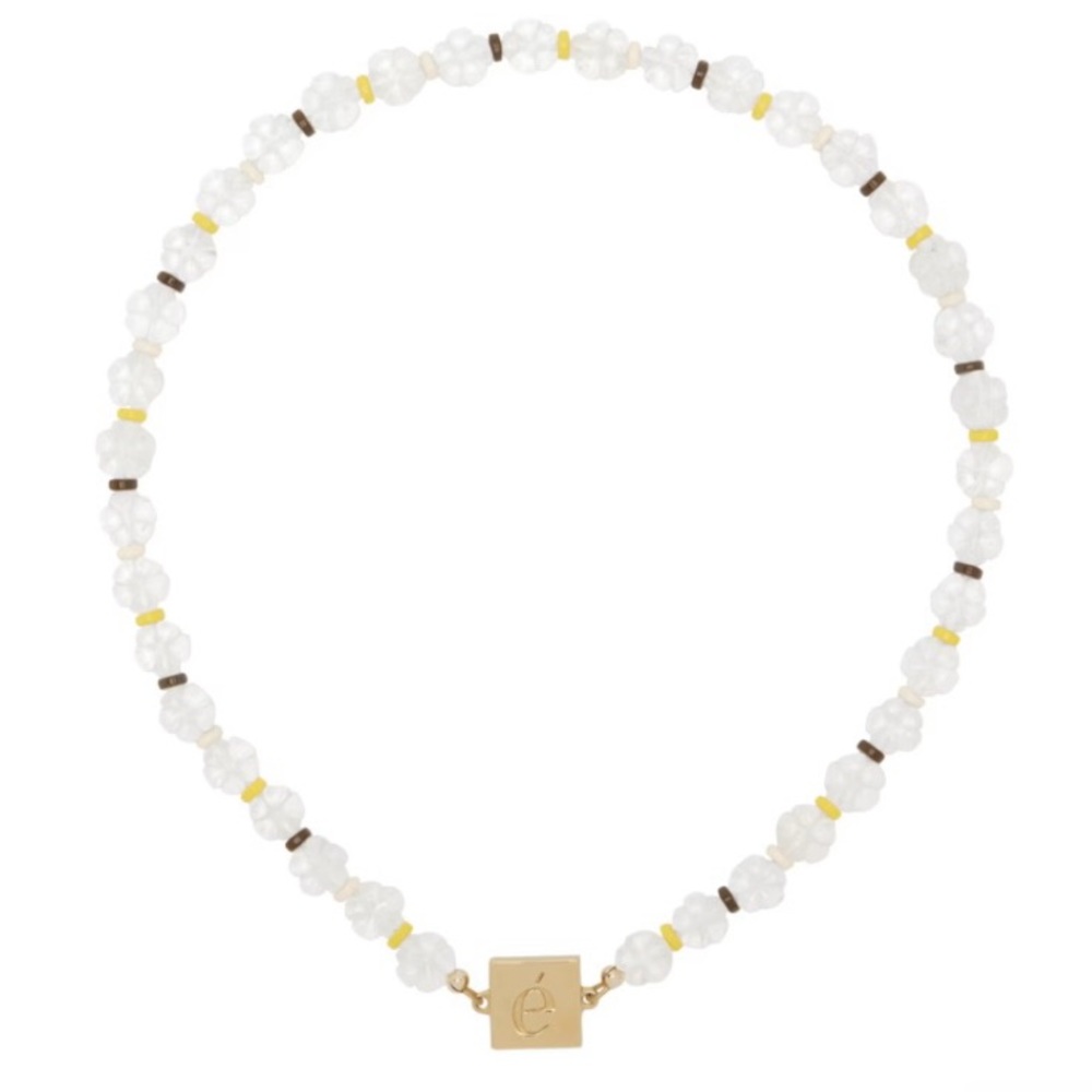 ÉLIOU Transparent Rayan Necklace size 18 inch